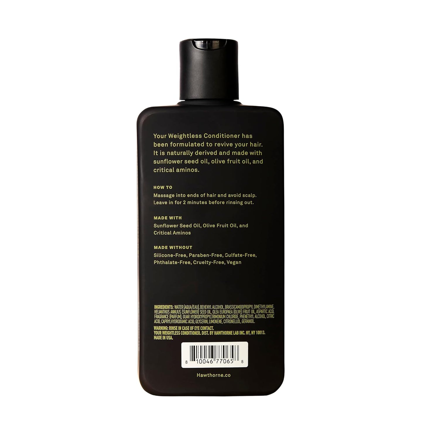 Hawthorne Weightless Conditioner For Men. Mens Conditioner For Thin and Thinning Hair. Delivers Silky Smooth & Strong Hair With a Weightless Formula. Sulfate-Free, Paraben Free. 8 fl. oz. 2-Pack.