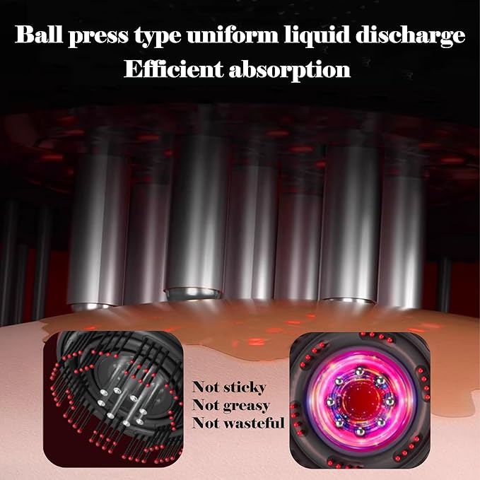 2025 Scalp Massager Head Waterproof Cordless Electric Hair and Scalp Head Massager for Women and Men Suitable for Office Home and Travel