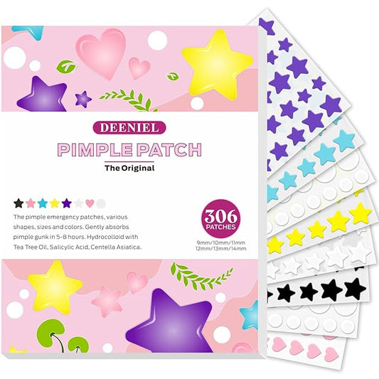 Pimple Patches Thin Pimple Patches for Face Acne patches Acne Treatment for All Skin Types Unscented Vegan & Cruelty Free Hydrocolloid & Tea Tree Formula for Blemishes Redness & Pore Treatment