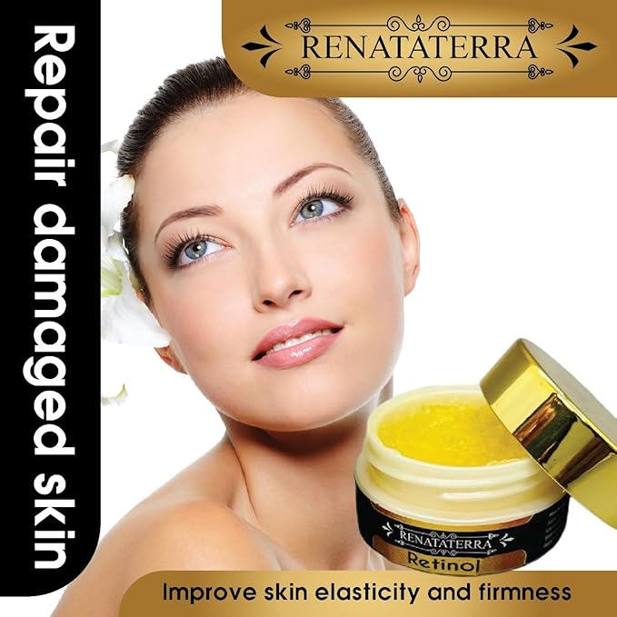 Retinol Crema Gel 1/2 Onza - Tratamiento Antiarrugas y Antiedad - Hidratación Intensa y Renovación Celular