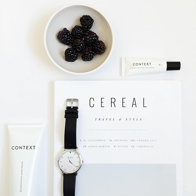 CONTEXT SKIN Eye Cream for Dark Circles and Puffiness | Revitalizing and Hydrating | Eye Cream with Angelica, Echinacea, Licorice, Grape Seed Extracts, Vitamin C & E | Cruelty-Free Soothing Skin