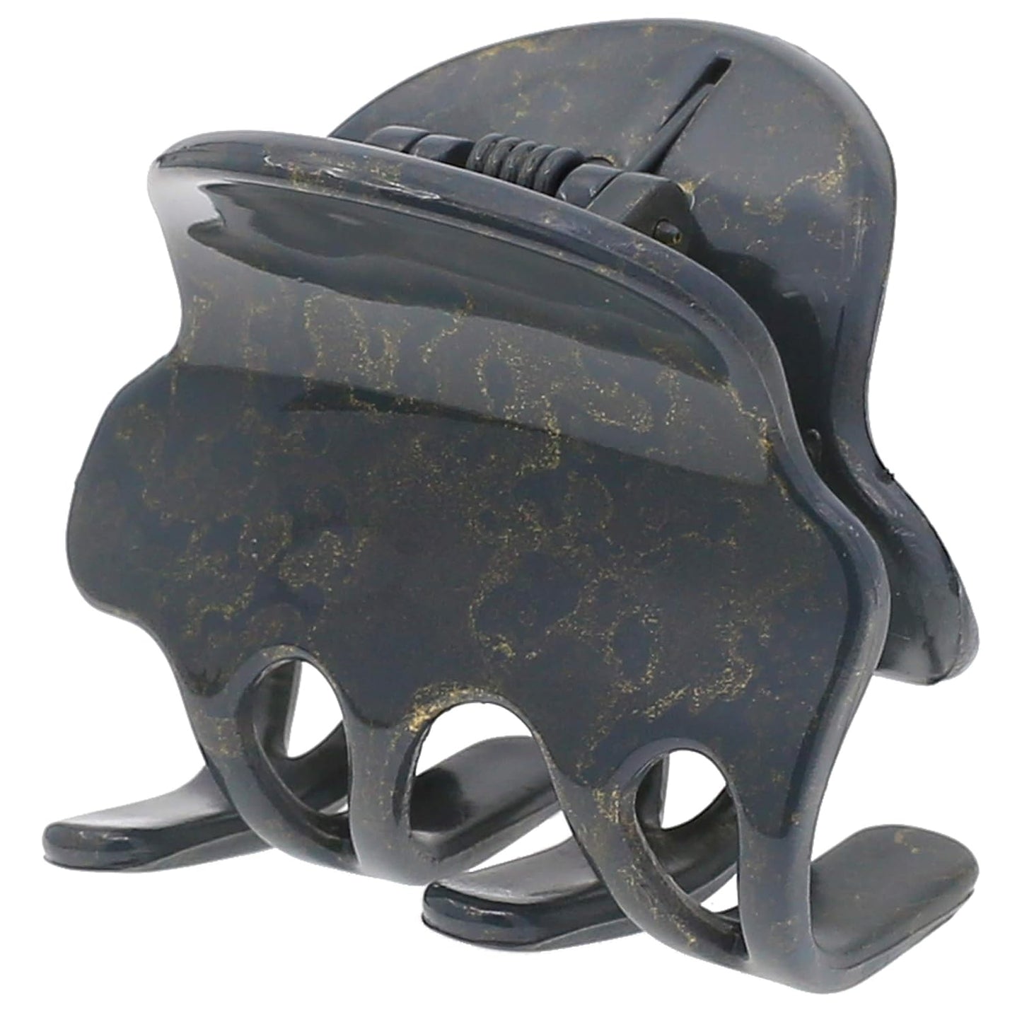 Camila Paris CP3127 French Hair Clip for Women, Small Gray Girls Hair Claw Clips Fashion Durable Hair Accessories for Women, Luxury Ladies Strong Hold No Slip Grip Clamp, Made in France