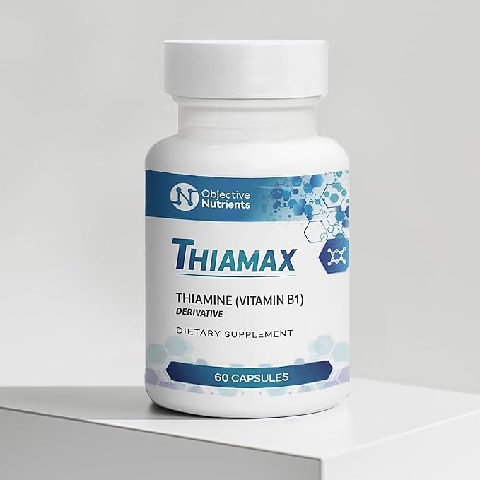 Thiamax Vitamin B1 (Thiamine TTFD) Capsules, 100mg, 60 60 Count