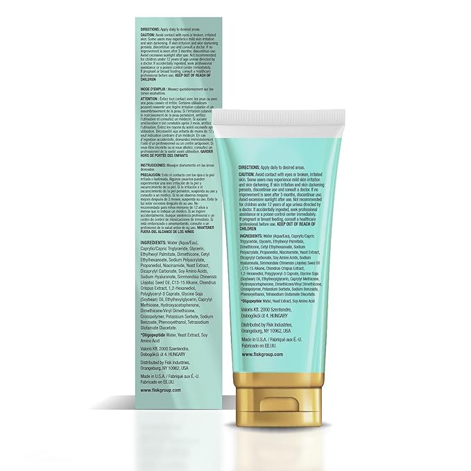 Daggett & Ramsdell Face and Eye Fade Cream with Oligopeptide 2% 4 oz. - Hyperpigmentation and Wrinkle Treatment, Safe for Sensitive Skin