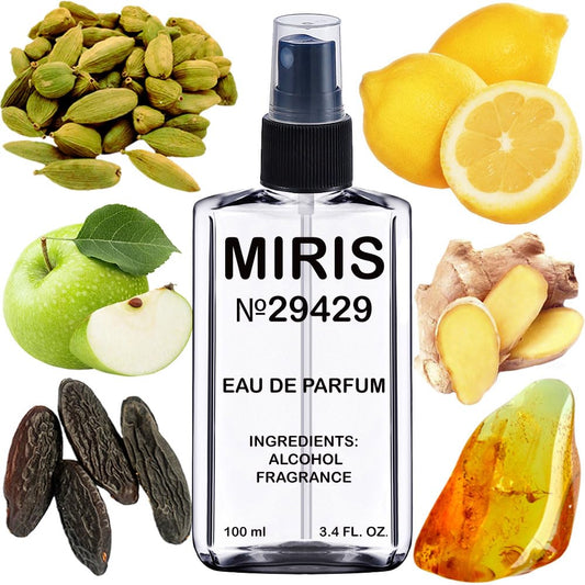 MIRIS No. 29429, Inspired by Wanted, Long-Lasting Eau de Parfum for Men, Spray 3.4 Fl Oz / 100 ml