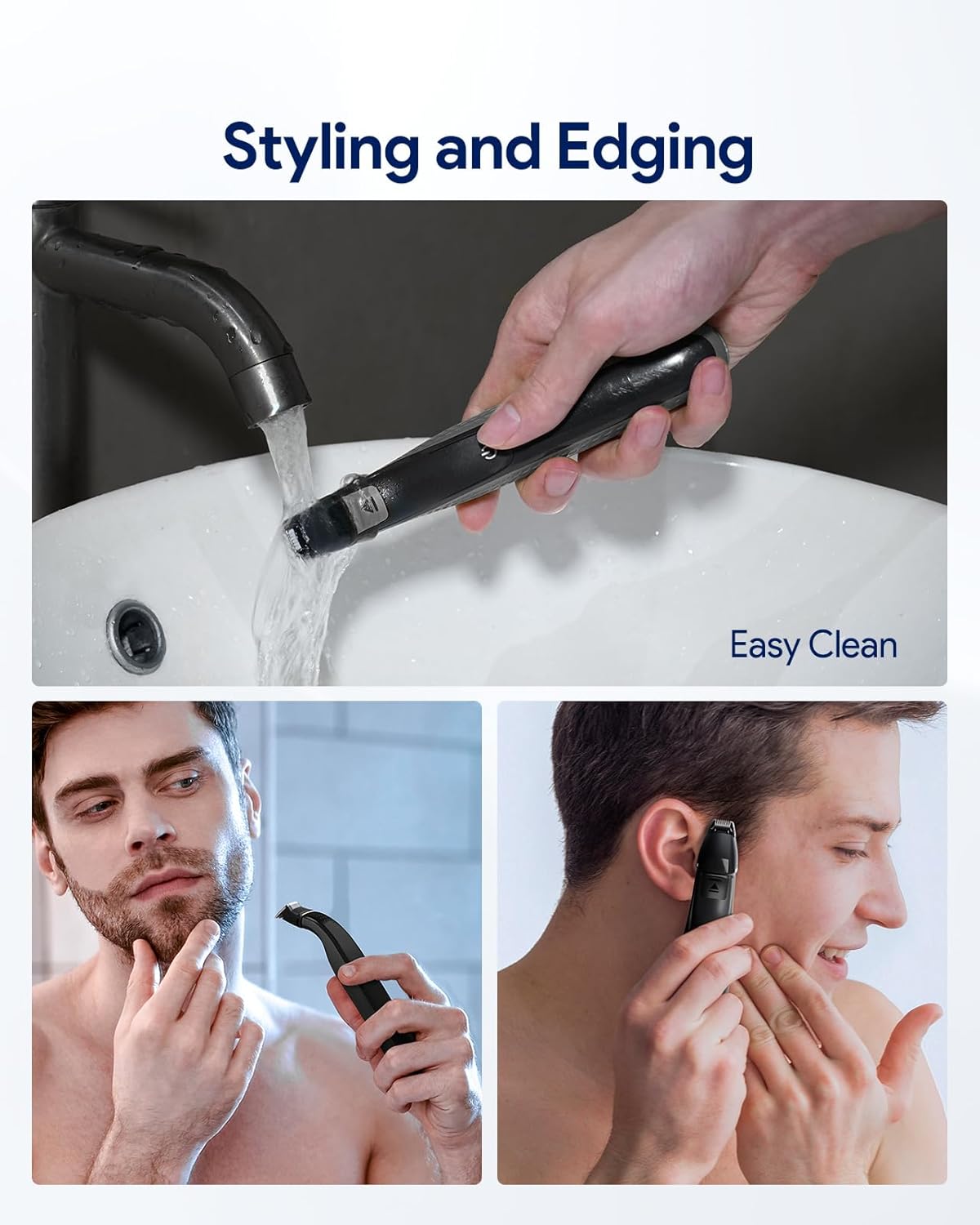 Replacement Head Precision Trimming Blade Compatible for OBlade QP2724, QP2834, QP26XX, QP25XX & Pro Series - Beard Trim, Edge & Shave with Ease Cleaning