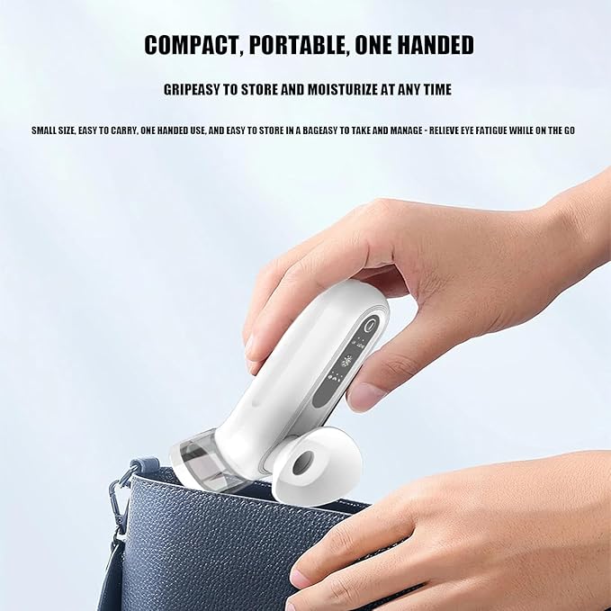Portable Eye Steam Sprayer, Heated Mist for Dry Eye Relief, Moisturizing Eye Treatment, Mini Soothing Steamer for Eye Care