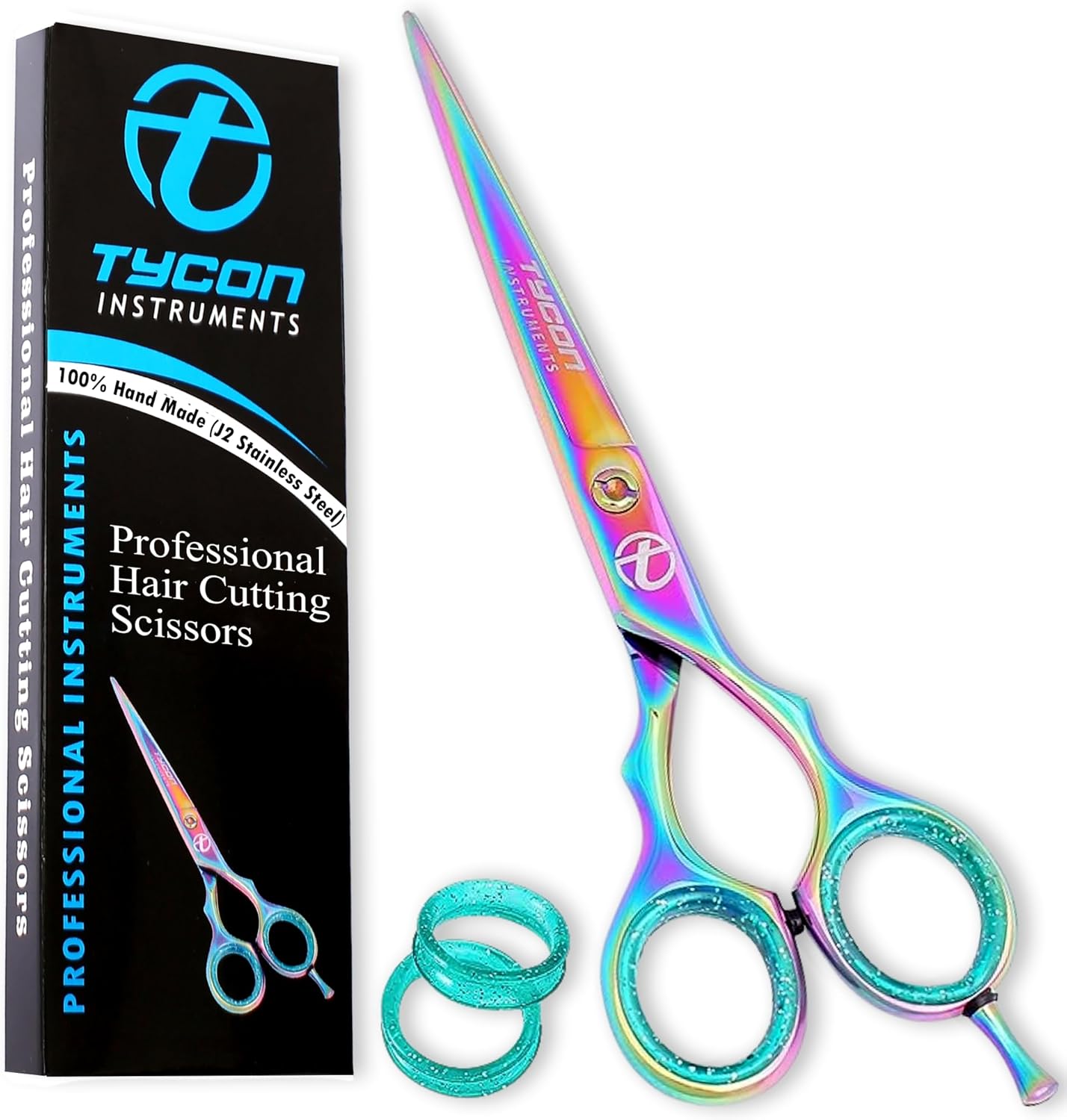 Professional Hair Cutting & Thinning Scissors Set – Premium 6.5” Barber Shears & Texturizing Scissors for Men & Women – Sharp Stainless Steel Salon Haircut Kit for Stylists & Home Use
