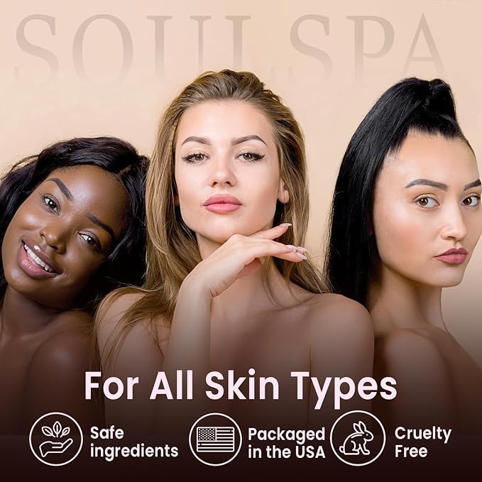 Grape & Shea Butter Body & Foot Scrub - Rejuvenating & Antioxidant Rich Exfoliating Body Scrub for Glowing Skin, 10 oz