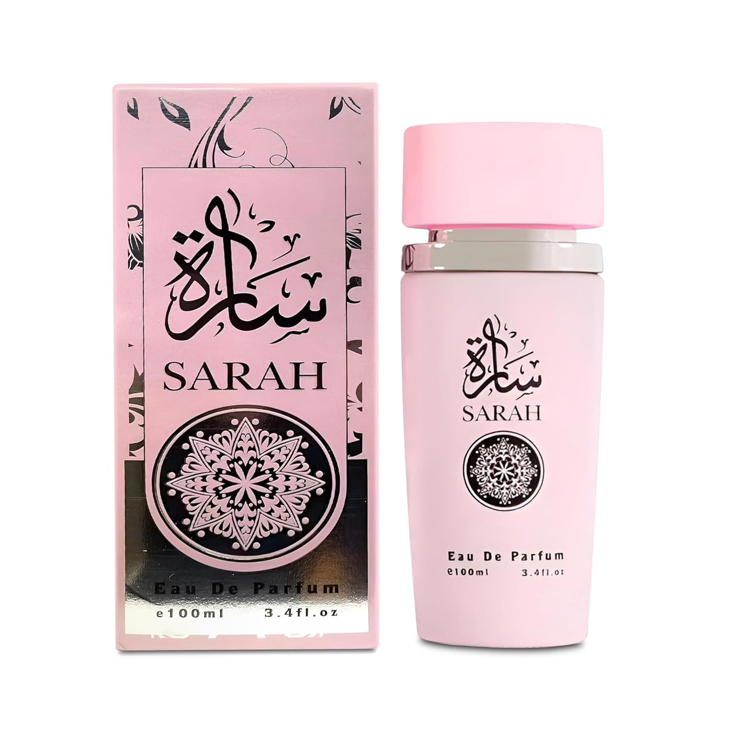 2PCS Sarah Eau de Parfum for Women - 100ml Floral & Fruity Perfume with Lavender, Coconut, Vanilla & Pear, Long-Lasting Feminine Fragrance