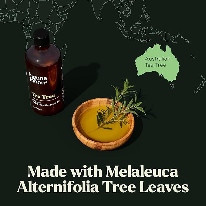 100% Pure Australian Tea Tree Essential Oil (150ml) - XXL Bottle w/Drops for Soap and Candle Making Scents - Fragrance Oil for Aromatherapy, Relaxation, Diffusers, Yoga, Office, Home Care