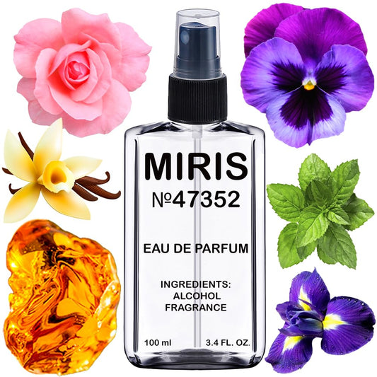 MIRIS No. 47352, Inspired by Noir, Long-Lasting Eau de Parfum for Men, Spray 3.4 Fl Oz / 100 ml