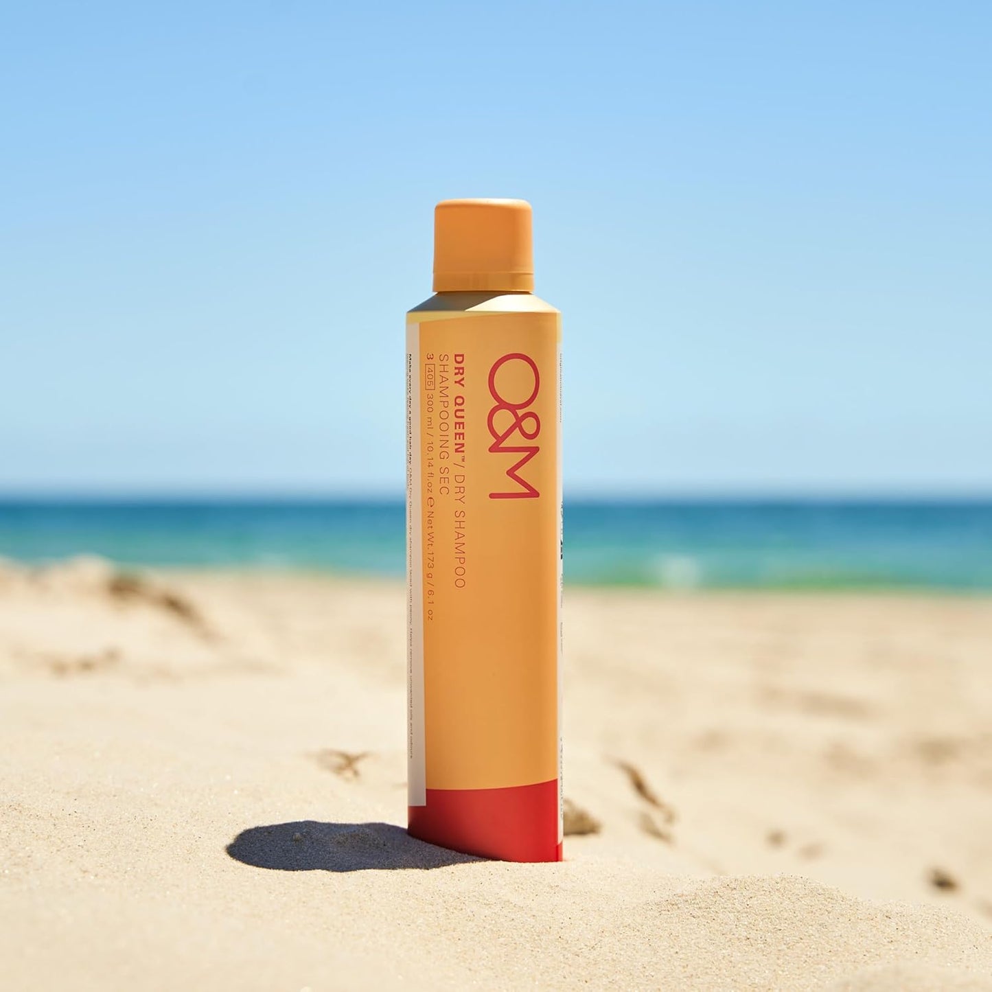 O&M Dry Queen Dry Shampoo, Vitamin C, Sulfate/Paraben/Silicone Free, Vegan, Cruelty-Free Beauty & Hair Care, Dry Shampoo for Women, Boost Volume & Waves, No Water, Safe for All Hair Colors, 300ml