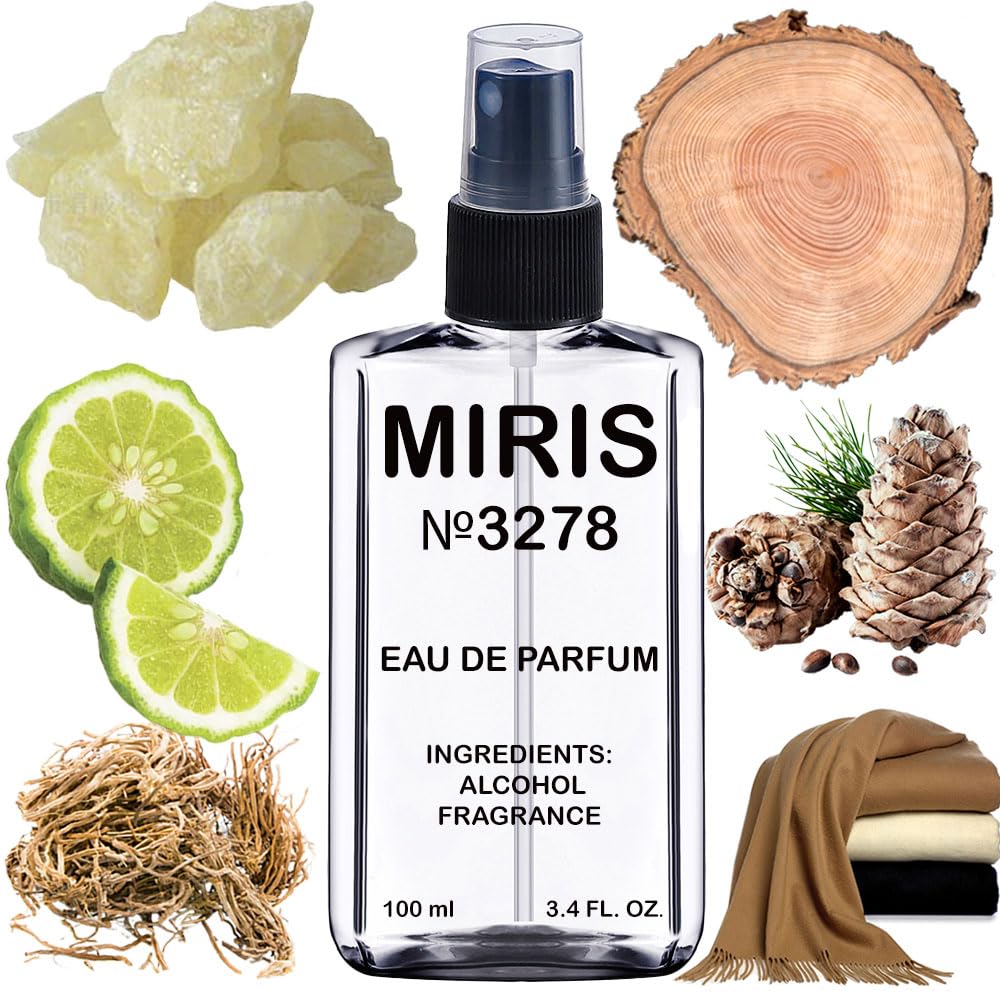 MIRIS No. 3278, Inspired by Di Homme 2020, Long-Lasting Eau de Parfum for Men, Spray 3.4 Fl Oz / 100 ml