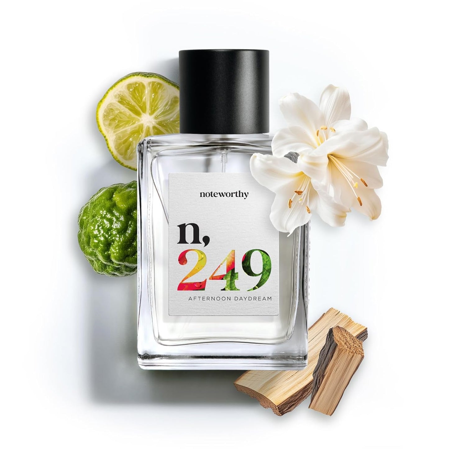 Noteworthy n,249 Afternoon Daydream Eau De Parfum –Bergamot, Ginger Lily, Wood | Sophisticated, Warm Fragrance for Any Occasion | Long-lasting Unisex Perfume for Women & Men (100ml)