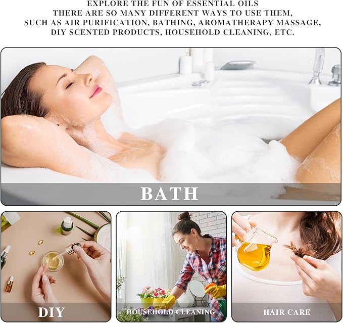 Black Pepper Essential Oil, MAYJAM 10ML/0.33FL.OZ Premium Black Pepper Oils for Soap Candle Making, Diffuser, Bedroom, Living Room, Office