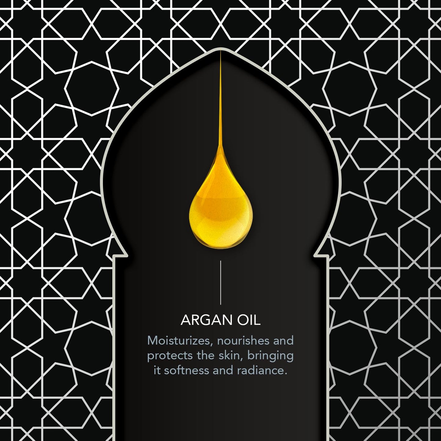 Argan Oil Beauty Gift Set for Men - Soap, Shampoo, Shower Gel, Shaving Gel, After Shave & Shaving Brush - All Skin/Hair Types - Vegan and Natural