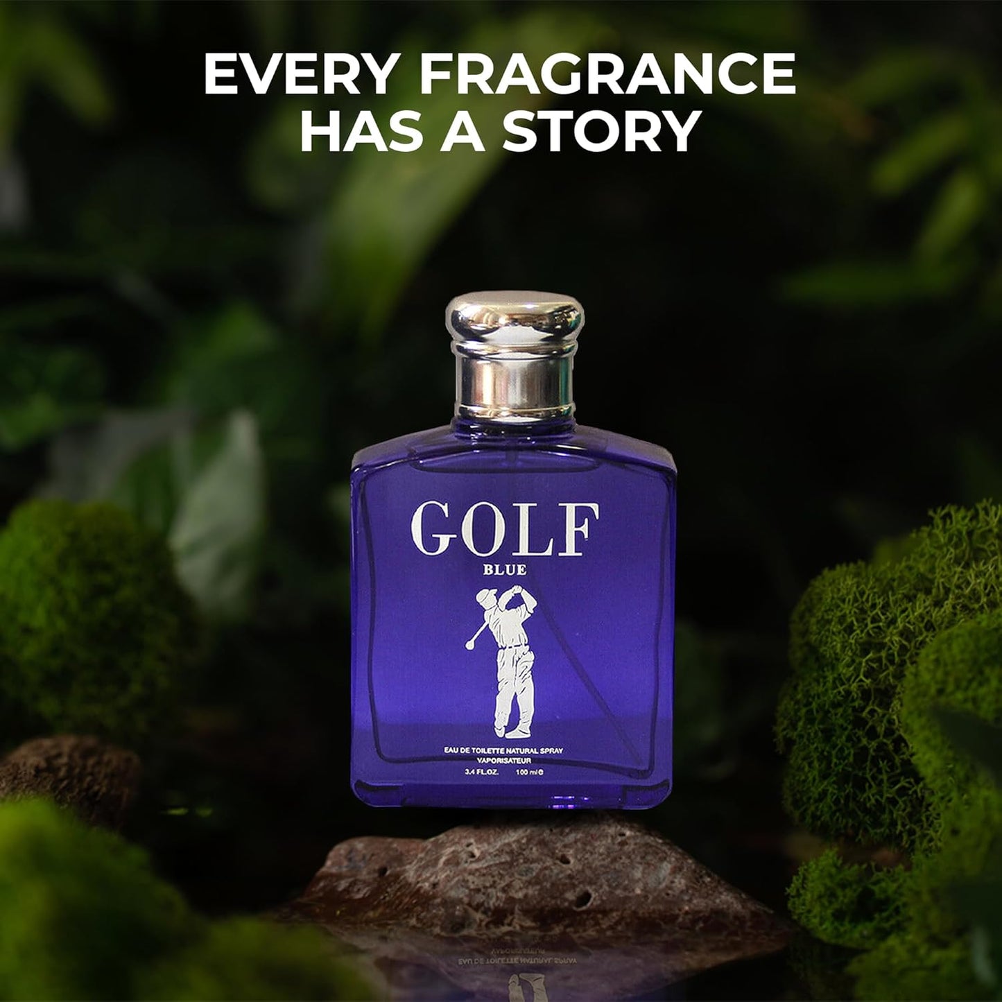 Men's Cologne Golf Set Wonderful Multi Scent Eau de Toilette Natural Spray Men's Perfume For all Day Used 100ML Each Bottle(1 PCS)