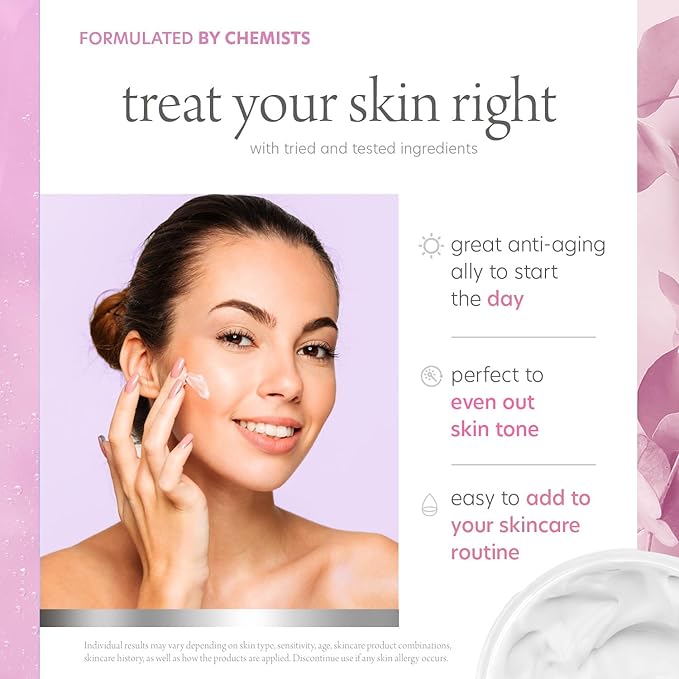 Retinol and Niacinamide Daily Face Moisturizer - Treats Acne & Hyperpigmentation, Brightening & Anti-aging Day Cream - Cruelty Free Korean Skin Care - All Skin Types - 1.69 Fl. oz/ 50ml