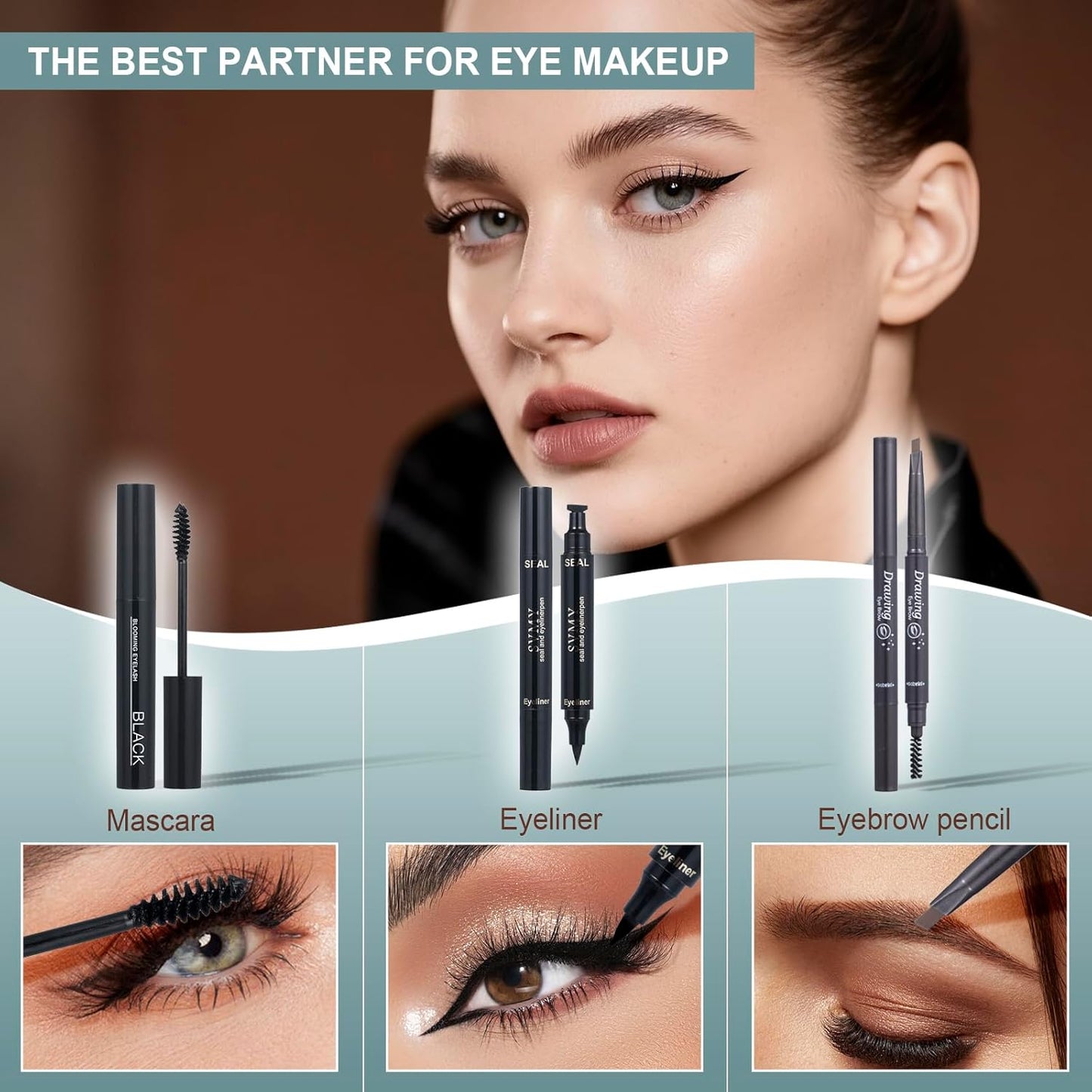 All in One Makeup Kit for Women Full Kit, Makeup Gift Set for Girls & Teen, Travel Makeup Set, Professional Makeup Kit Includes lash Clusters Kit Eyeshadow Lipstick Brow Pencil Eyeliner Brush Set