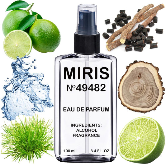 MIRIS No. 49482, Inspired by Live, Long-Lasting Eau de Parfum for Men, Spray 3.4 Fl Oz / 100 ml