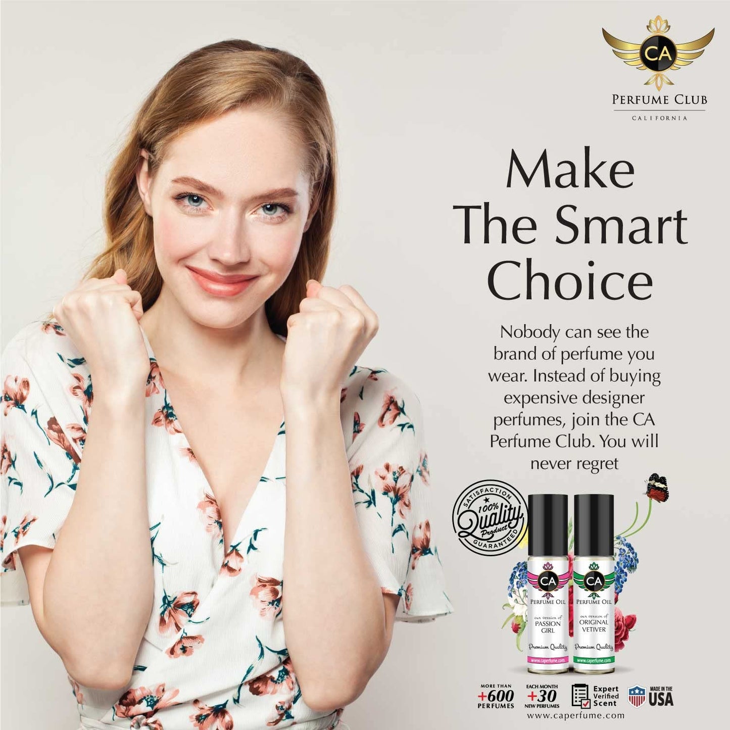 CA Perfume Impression of Daisy For Women Floral Woody Musk Fragrance Body Oil Alcohol-Free Travel Size Concentrated Long Lasting Pure Attar Roll-On 0.3 Fl Oz- Pack of 2