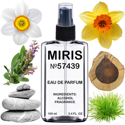 MIRIS No. 57439, Inspired by H24, Long-Lasting Eau de Parfum for Men, Spray 3.4 Fl Oz / 100 ml