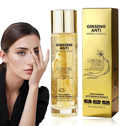 Ginseng Essence Anti Wrinkle Essence, Ginseng Essence Water-100% Wild Ginseng From Himalayas, Anti-Aging Hydrating Serum Water for All Skin Types (1PC)