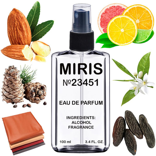 MIRIS No. 23451, Inspired by L'Homme Ideal, Long-Lasting Eau de Parfum for Men, Spray 3.4 Fl Oz / 100 ml