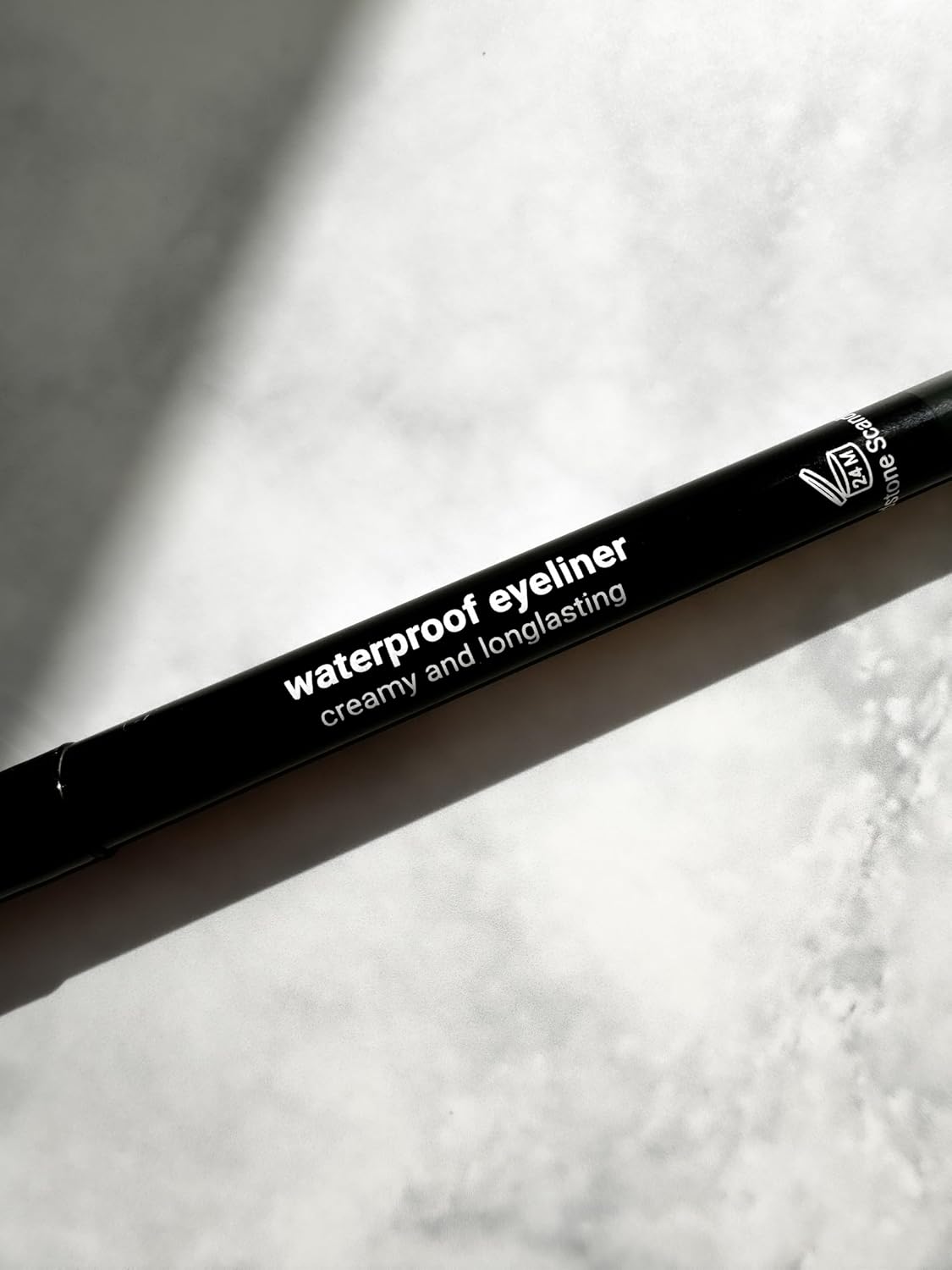 Sandstone Scandinavia Waterproof Eyeliner Pencil - Vegan Hypoallergenic for Sensitive Eyes - Smudge Proof - Fragrance Free - Smooth (Blue)