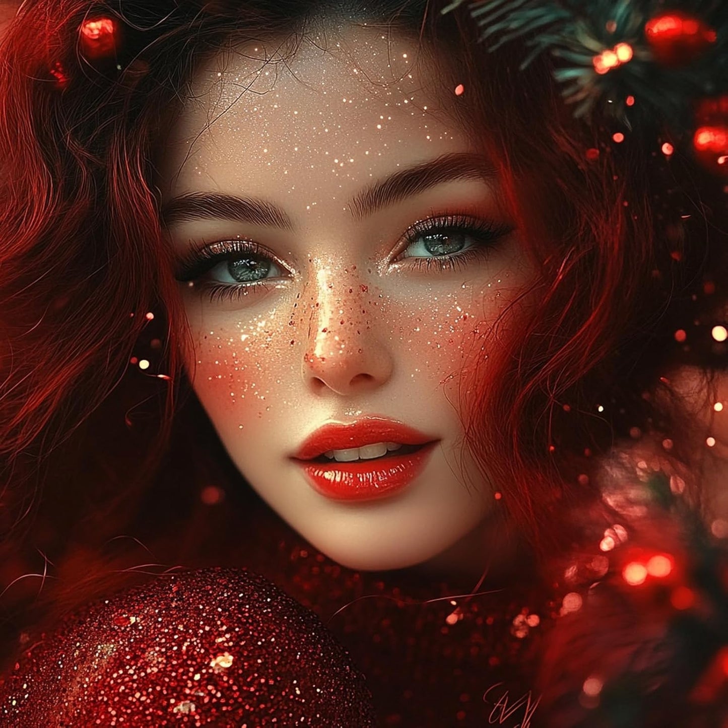 Red Body Hair Glitter Stick, Mardi Gras Makeup Chunky Sequins Face Glitter Rave Singer Concert for Kids, Halloween Glitter Paint for Kids,Waterproof Shimmer Accessories for Parties Carnival