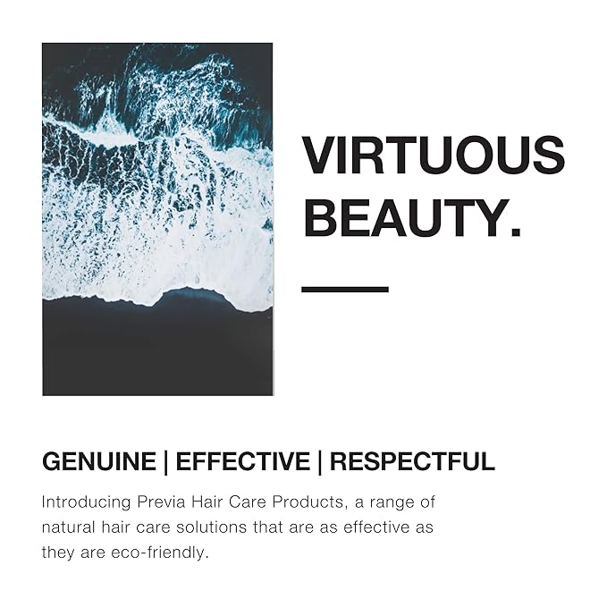 PREVIA Purifying Scalp Cleanser | Extra Life, The Virtuous Scalp Ritual | Anti-Dandruff Treatment, Hydrating Detox Oil with Natural Clover Flower, Vegan, Sulfate-Free-3.38 oz