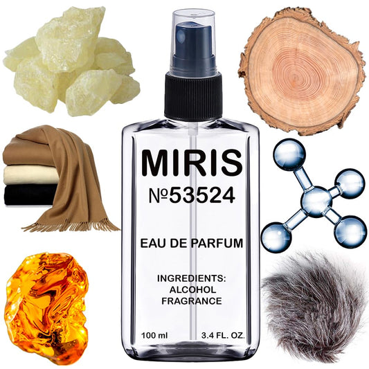 MIRIS No. 53524, Inspired by Molecu 05, Long-Lasting Unisex Eau de Parfum for Women & Men, Spray 3.4 Fl Oz / 100 ml