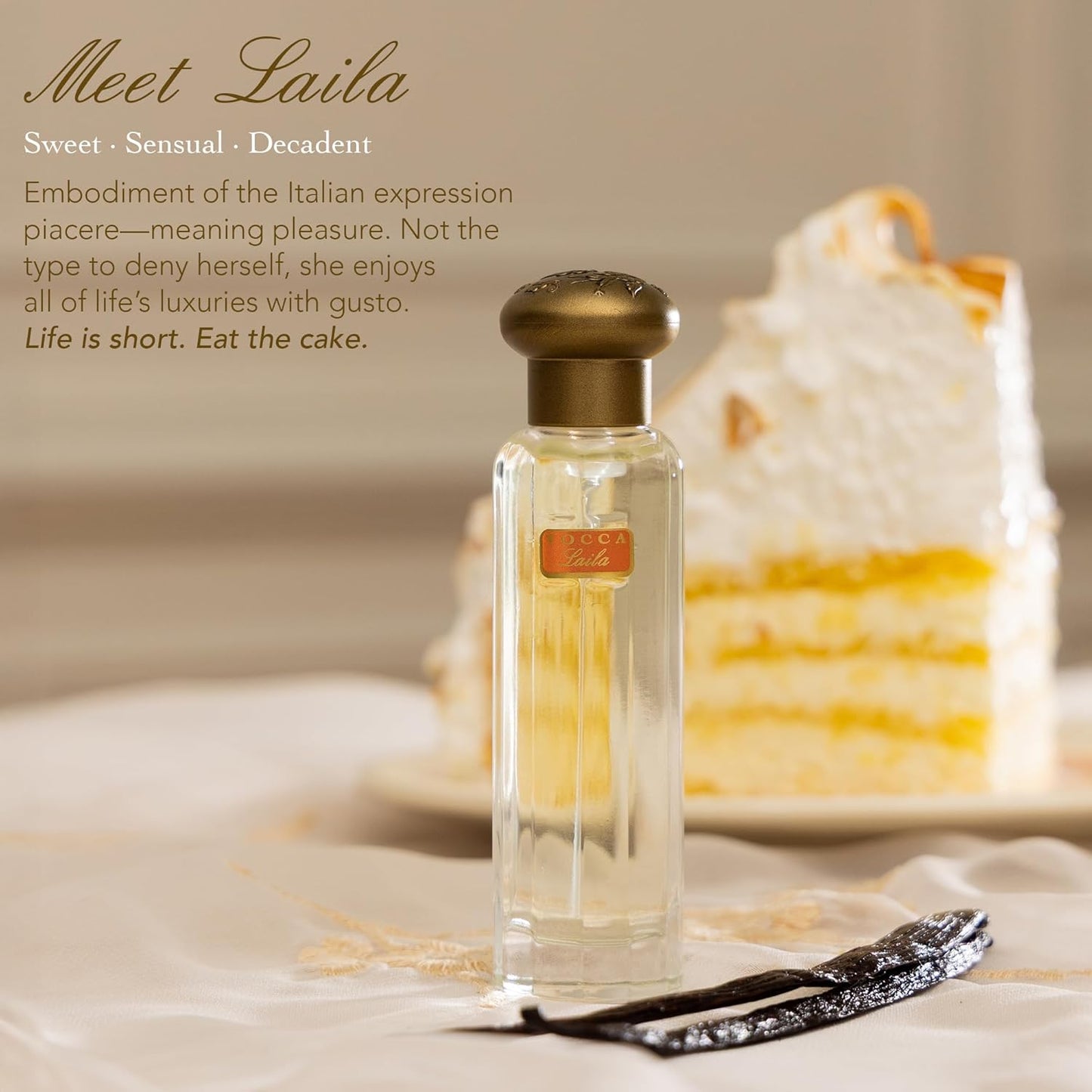 Tocca Laila Women's Perfume Travel Spray, 0.68 oz. (20 ml) - Bergamot, Vanilla & Amber, Sweet and Decadent Eau de Parfum