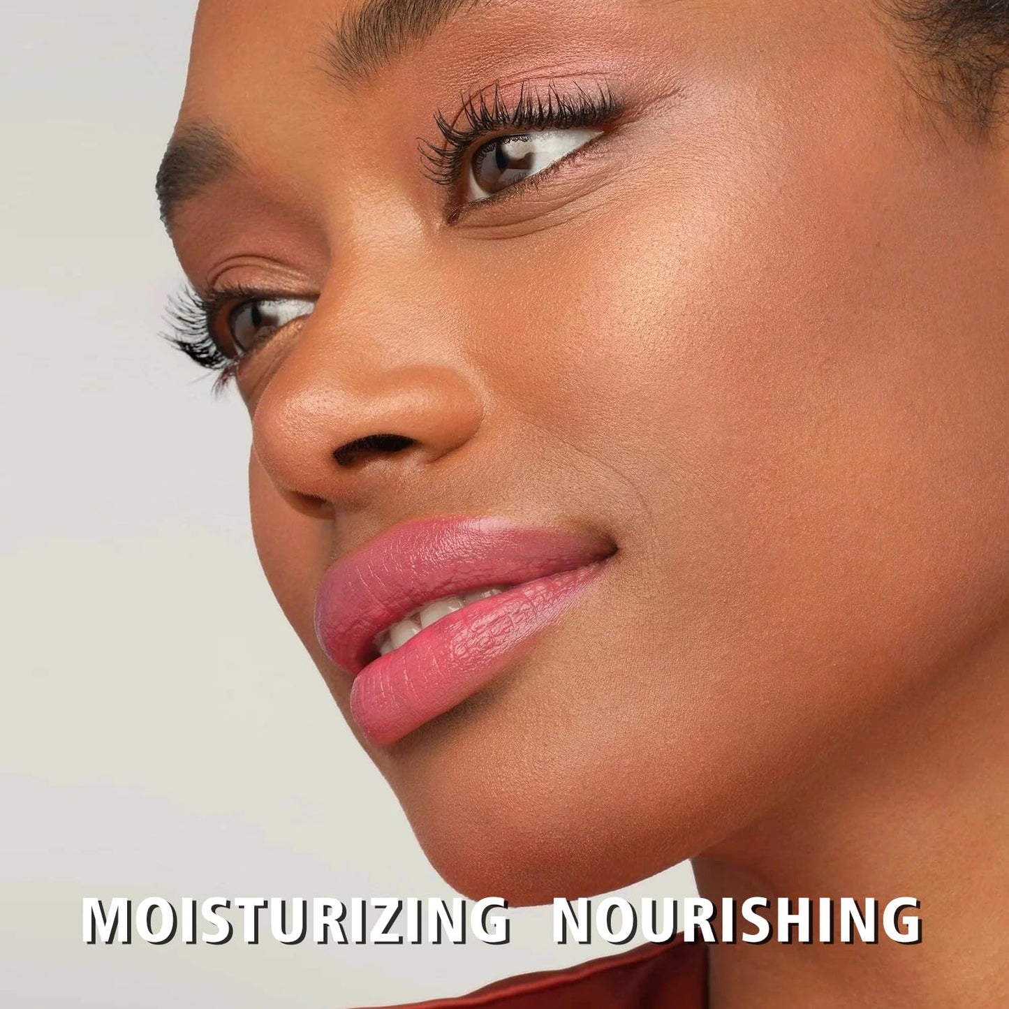 Moisture Nude Pink Lipstick for Women Hydrate Tinted Lip Balm for Dry Cracked Lips Glossy Nude Lip Color Juicy Finish, MA073 Bare Soul