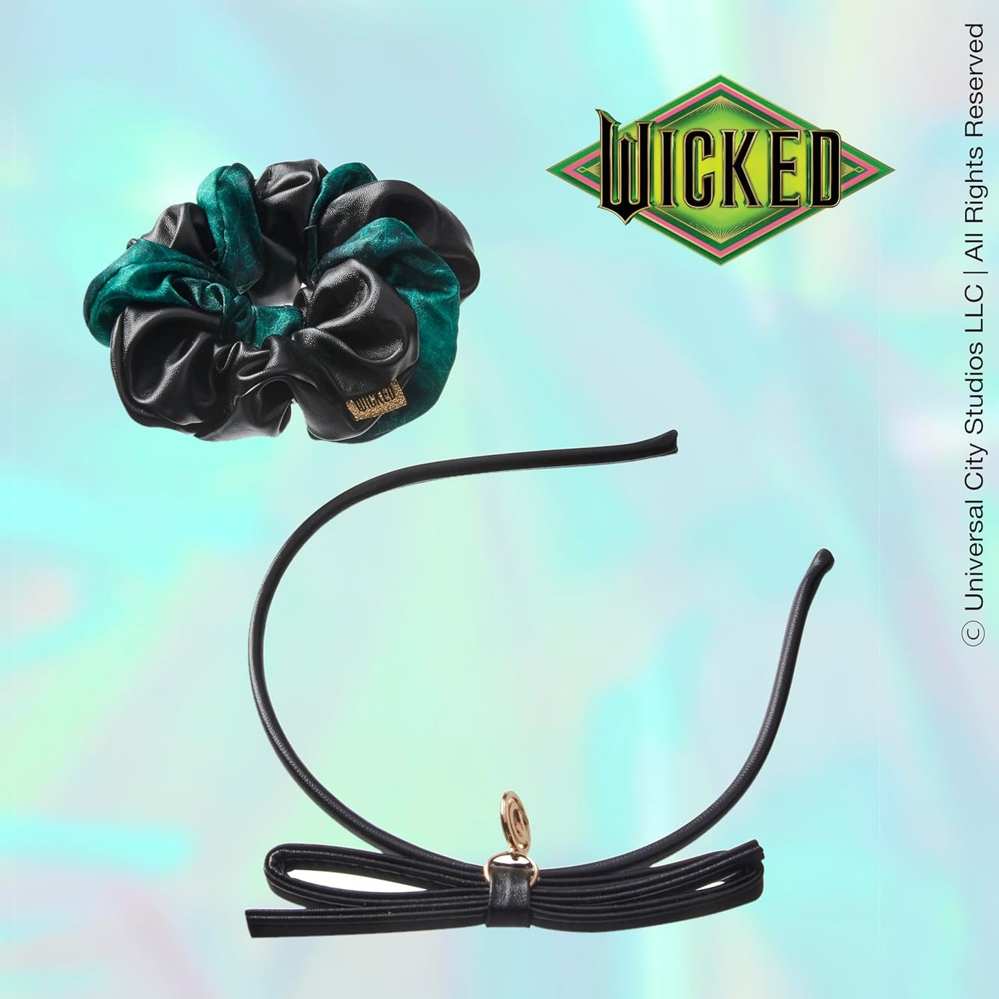 Conair Wicked Bow Headband & Twist scrunchie set - hair accessories - hair accessories for girls - gifts for her - Scunci 2PK