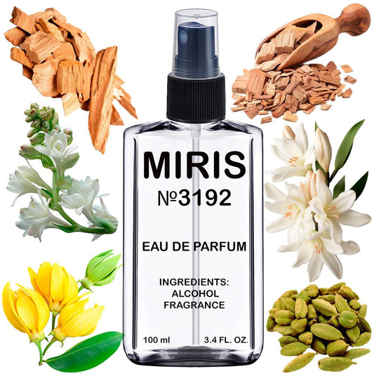 MIRIS No. 3192, Inspired by Plein Soleil, Long-Lasting Unisex Eau de Parfum for Women & Men, Spray 3.4 Fl Oz / 100 ml