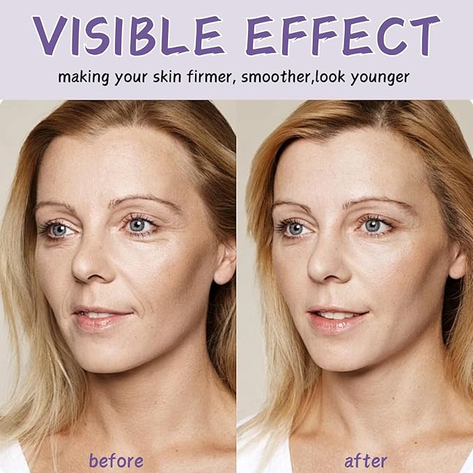 Lift and Firm Peptides Serum for Face - Face Serum for Women - Peptide Se rum with Hyaluronic Acid, Vitamin C,E - Hydrating Anti Aging