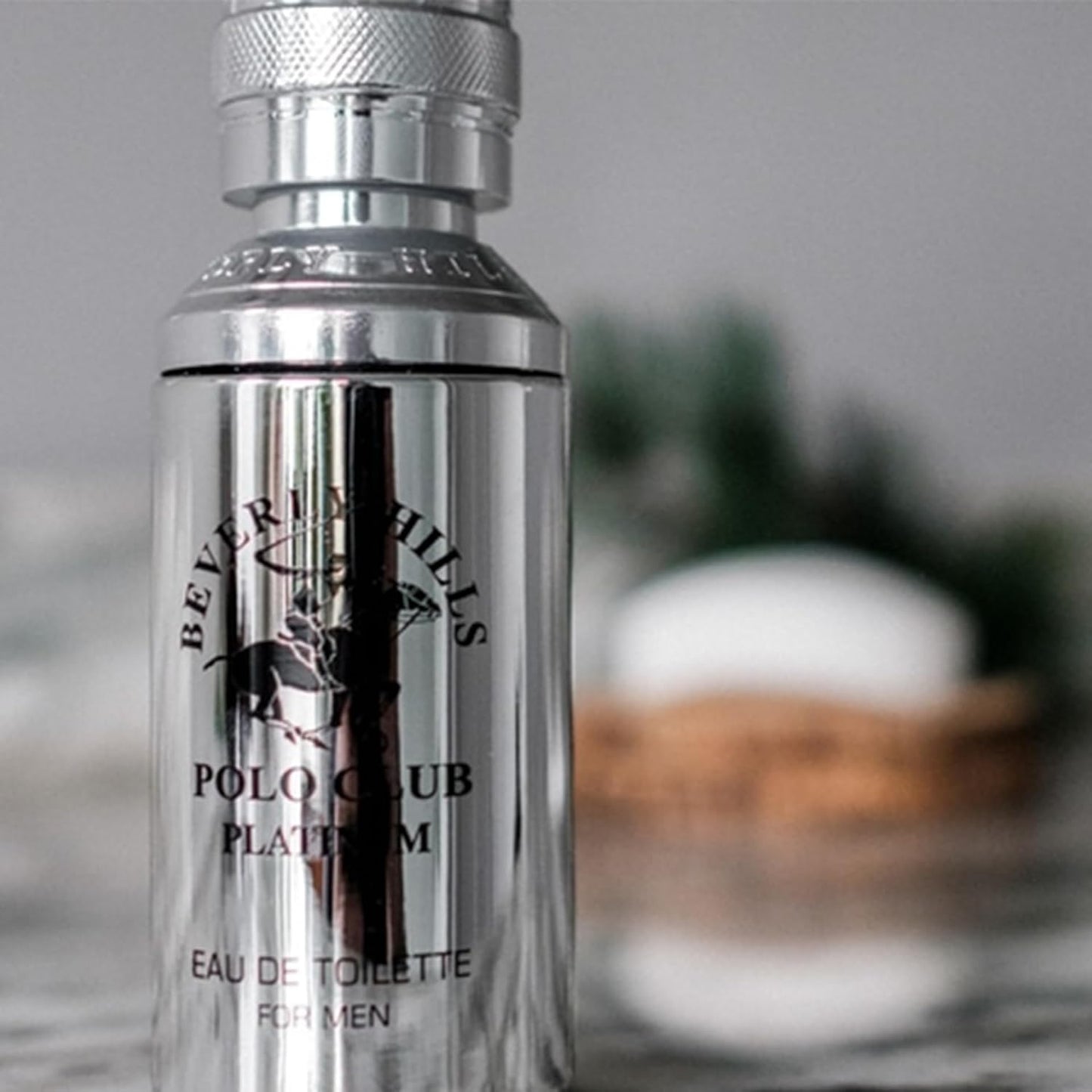 Beverly Hills Polo Club Platinum Cologne for Men | Designer Eau de Toilette Bonus Pack | Long-Lasting 3.4oz + Travel 0.5oz Spray | Alluring & Sophisticated Fragrance Gift Set