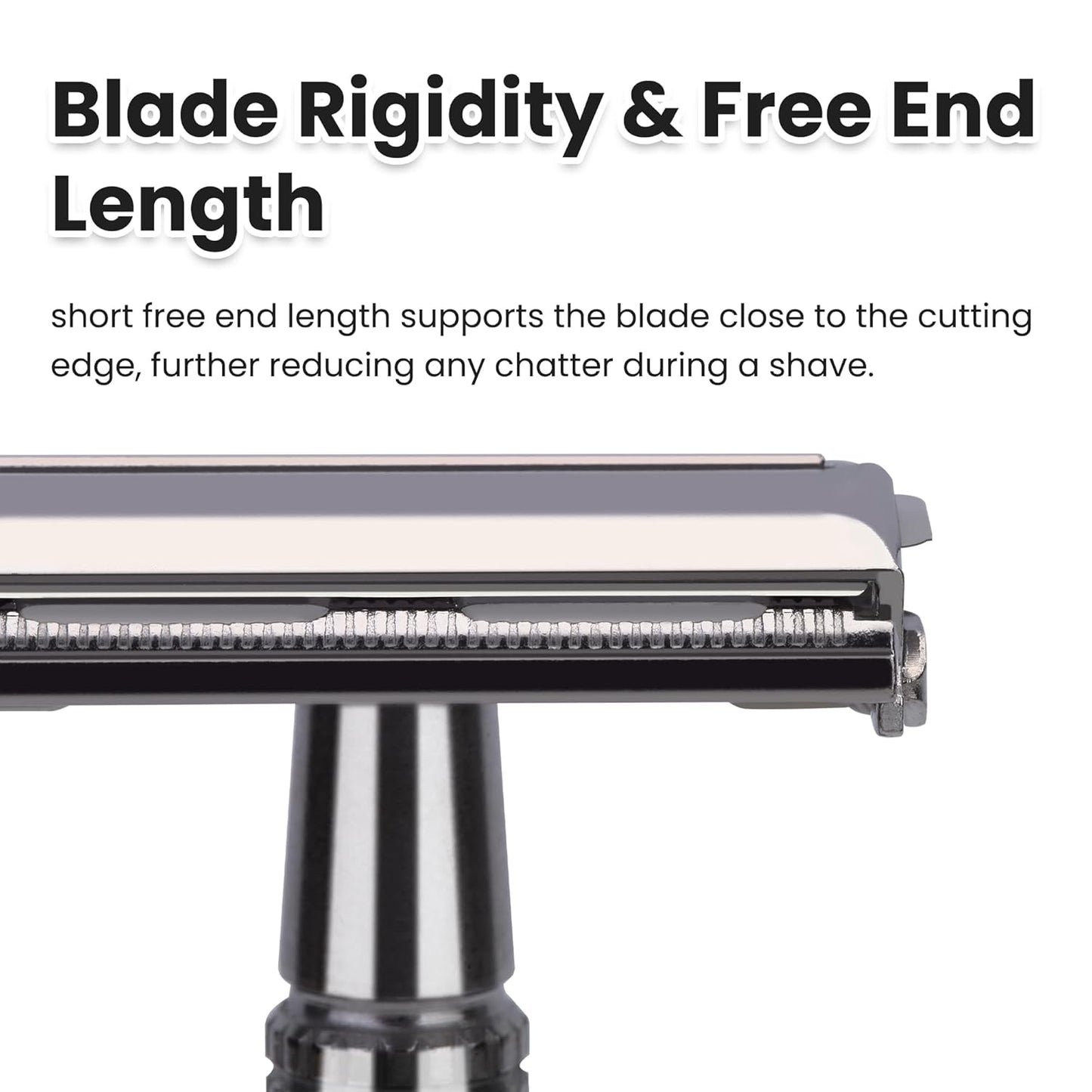 Double Edge Single Blade Safety Razor For Men and Women With 10 Premium Stainless Steel Refill Butterfly Metal Safety Razor, Reusable, Smooth Wet Shaving Experience, Eco-Friendly