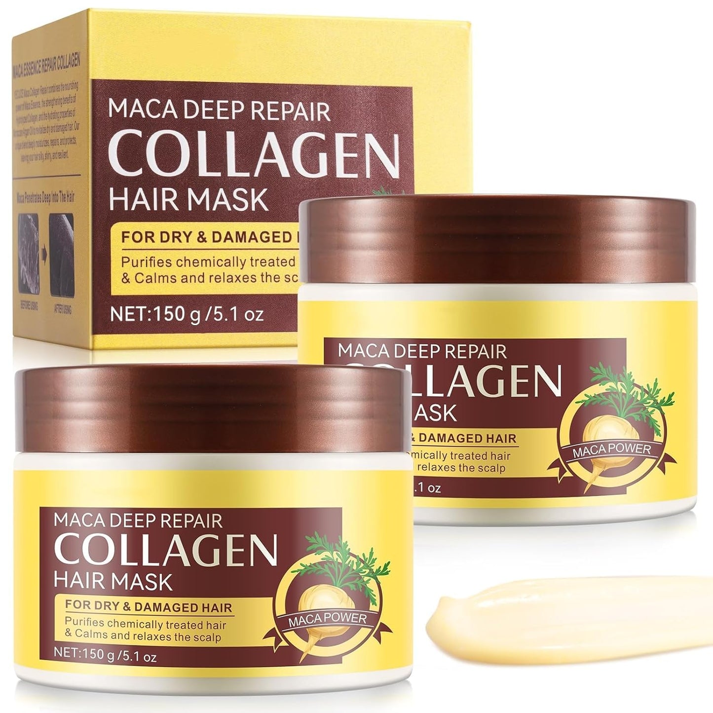 Collagen Hair Mask - Collagen Hair Treatment (LARGE)