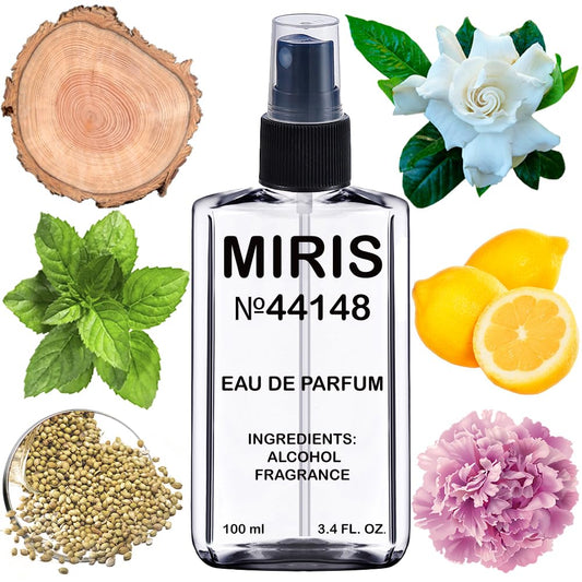 MIRIS No. 44148, Inspired by White Patchouli, Long-Lasting Eau de Parfum for Women, Spray 3.4 Fl Oz / 100 ml