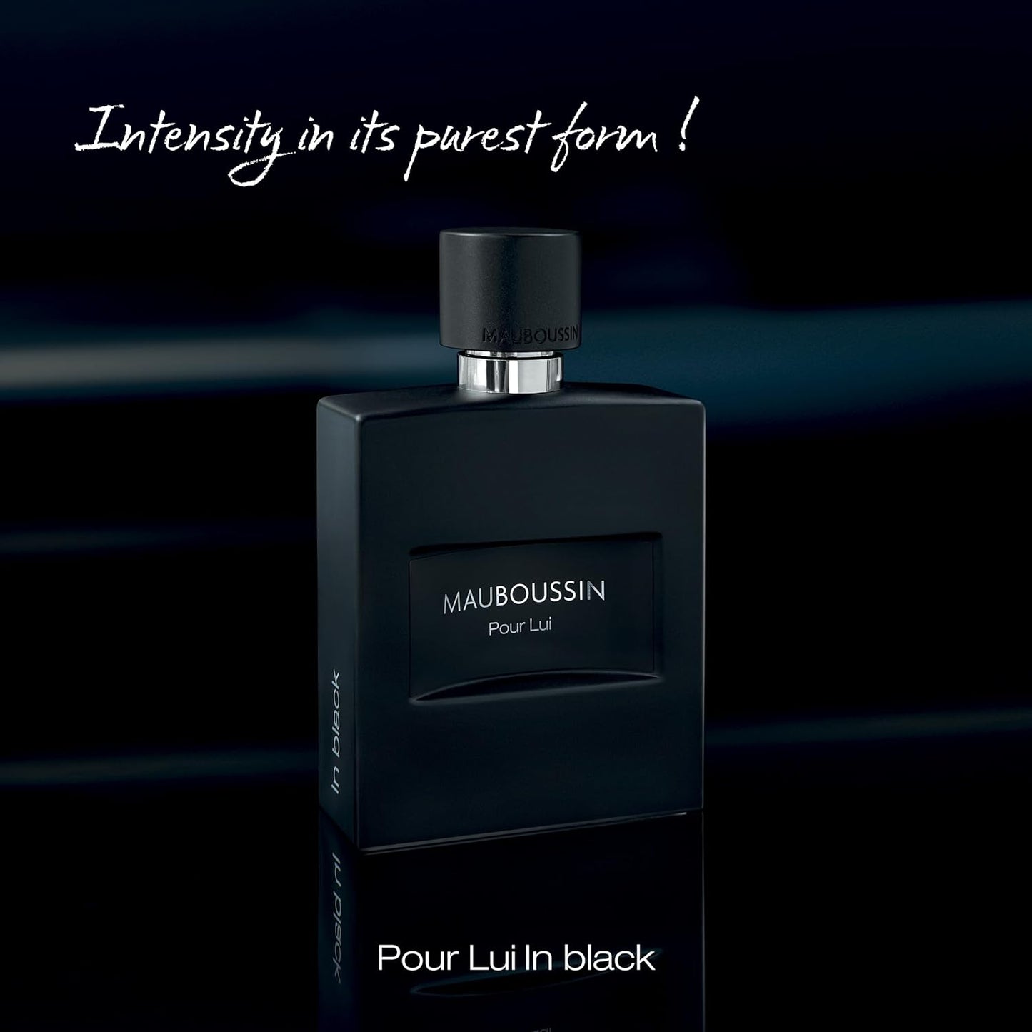 Mauboussin - Pour Lui In Black 100ml (3.3 Fl Oz) - Eau de Parfum for Men - Woody & Oriental Scents