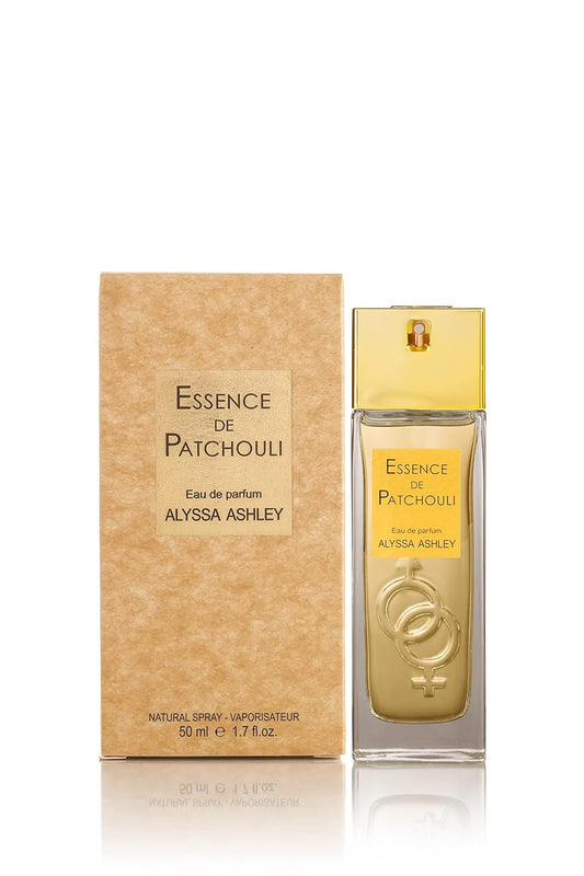 Alyssa Ashley Essence de Patchouli - Vanilla Perfume for Women with Floral Notes - Elegant Womens Fragrance with Rose and Geranium - 1.7 oz EDP Spray