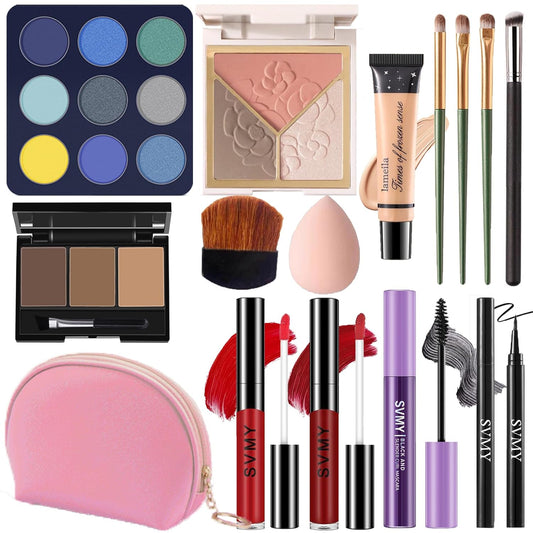 Makeup Set for Women, Makeup Kit for Beginners & Professionals, Makeup Set for Teens & Adults, Make up Gift, Eyeshadow Palette, Face & Eye Make up