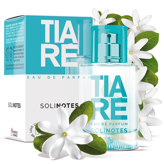 SOLINOTES Tiaré Perfume for Women - Eau De Parfum | Delicate Floral and Soothing Scent - Made in France - Vegan - 1.7 fl.oz