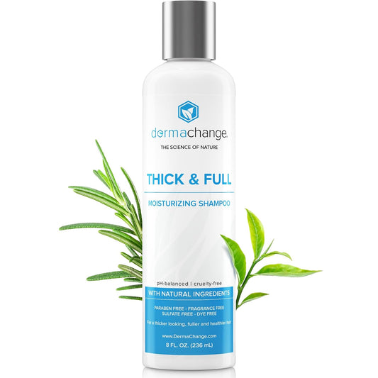 Hair Growth Shampoo for Thinning Hair and Hair Loss - Volumizing and Thickening Sulfate-Free Formula for Men and Women - Enhances Shine and Body for Color-Treated Hair with Aloe Vera (8oz)