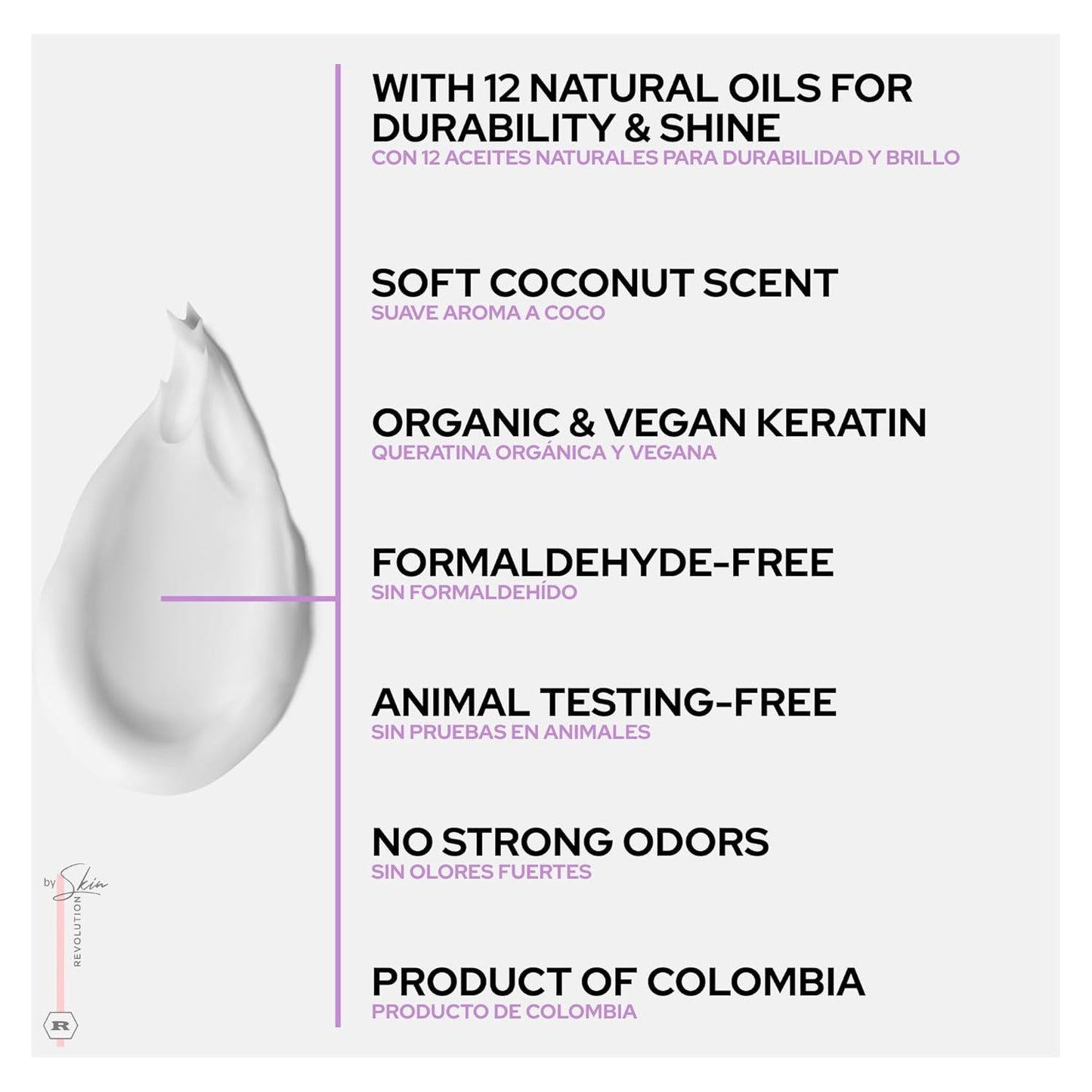 Aftercare for Ritual Botánico Keratina Orgánica | Treatment to Straighten, Repair and Relax Hair | All Natural, Organic & Vegan Ingredients | Product of Colombia| Keratin Large, 1 Liter/33.8 Fl Oz