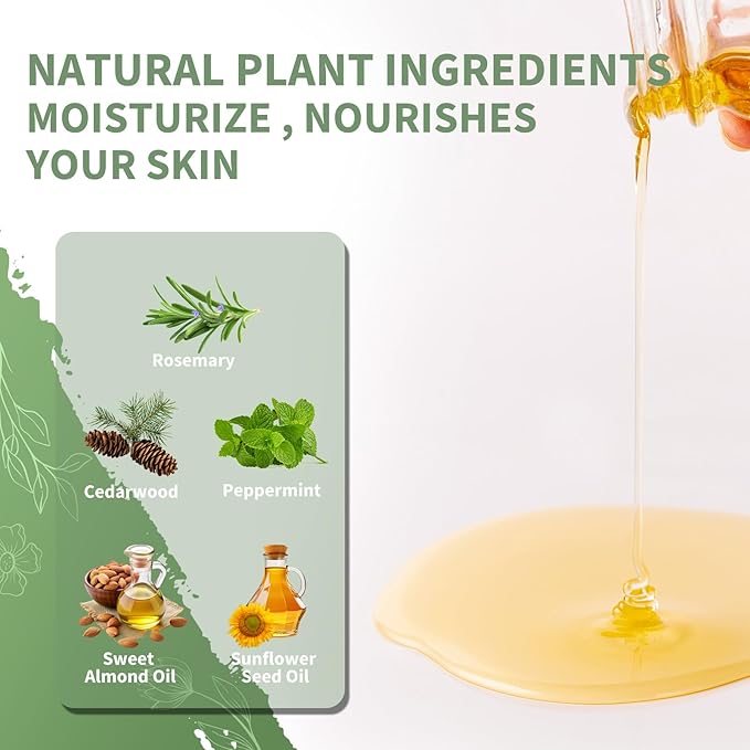 260 ml (8.8 fl.oz) Rose Body Oil and Rosemary Body Oil