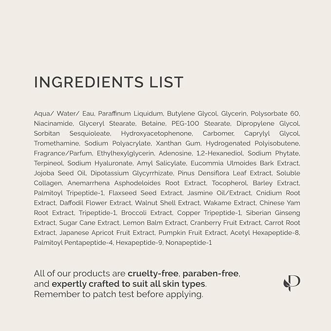 PLANTIFIQUE Korean Jojoba Oil & Hyaluronic Acid Face Massage Serum – Hydrating Anti-Aging Collagen & Niacinamide Formula – Perfect for Gua Sha Facial Massage – Gift for Men & Women